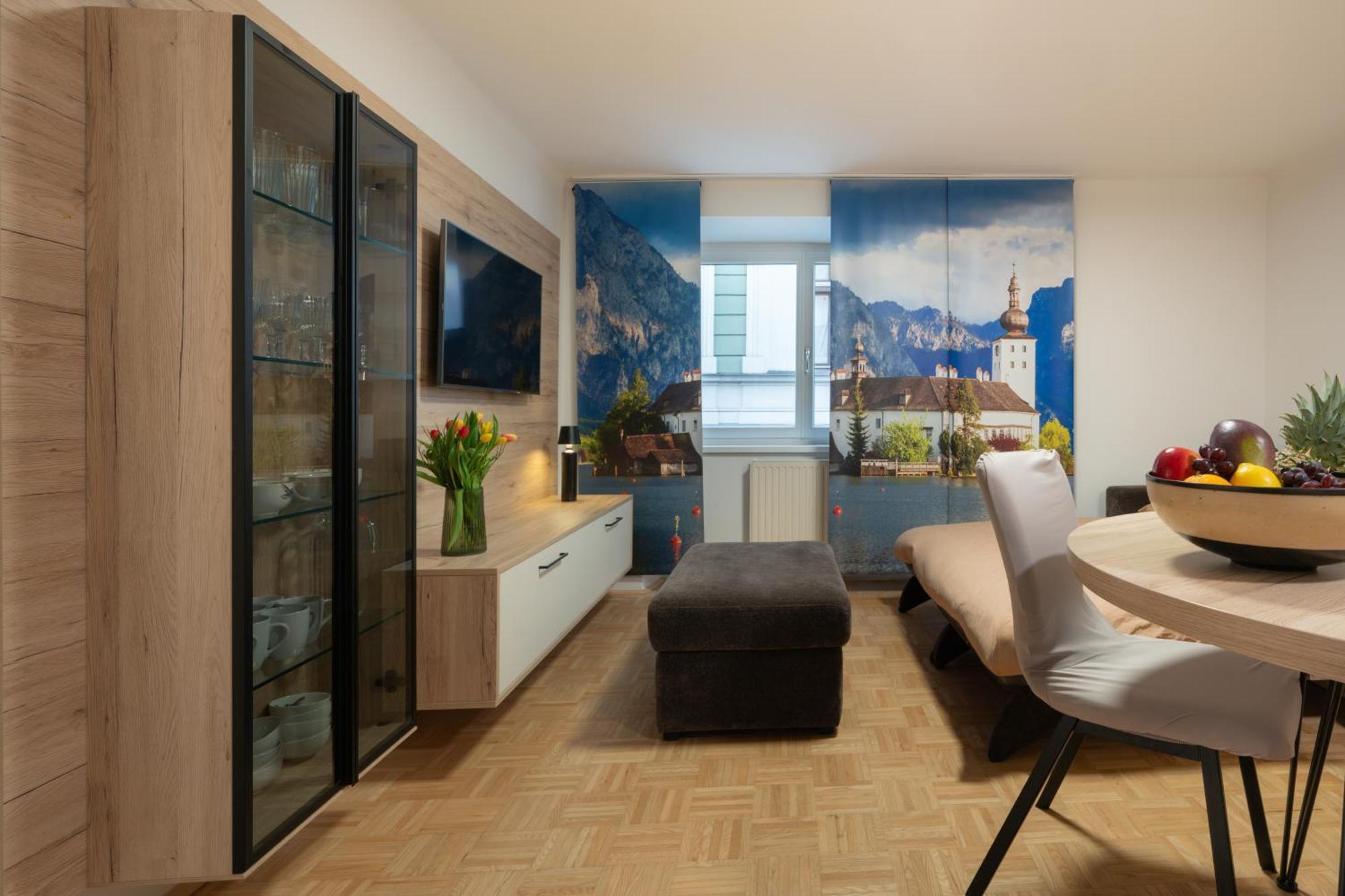 Modern Apartment, Full Kitchen, For 6 Gmunden Dış mekan fotoğraf